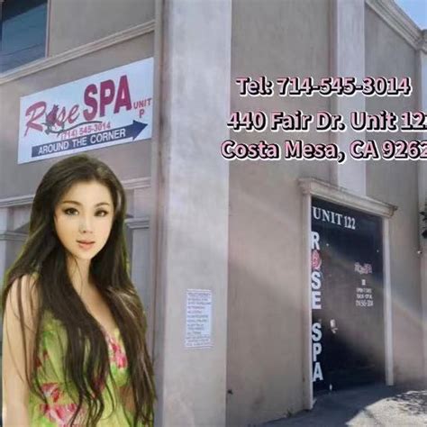 rose spa spa massage  costa mesa call     appointment