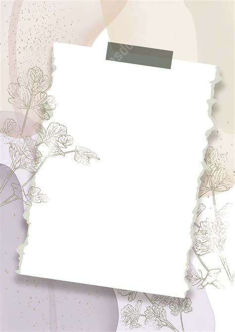 note  pad  torn paper design page border background word