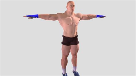 3d model big guy male character cgtrader