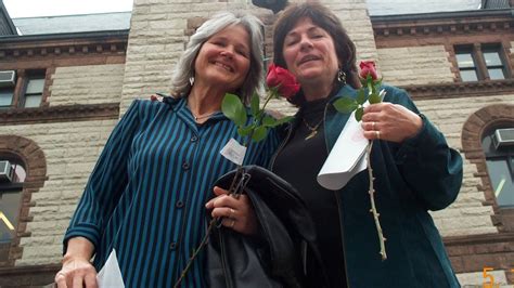 Massachusetts Anniversary 1st Legally Married Same Sex