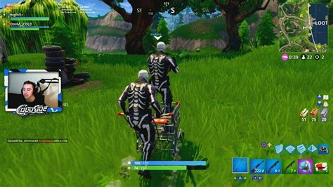 shopping cart gameplay fortnite battle royale
