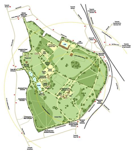 brockwell park map brockwell park destination voyage