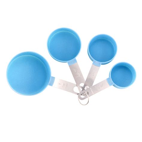 pc measuring cup spoon blue  home
