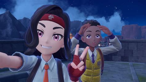 pokemon scarlet and violet how to take selfies with your pokemon gameriv