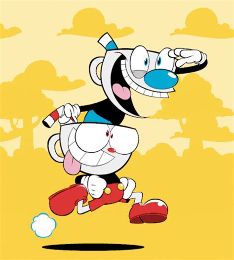 cup brothers cuphead and mugman gamer ts games cuphead game