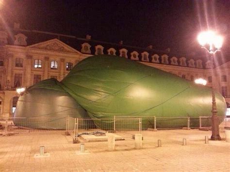artist s 80 foot inflatable christmas tree sculpture mistaken for sex