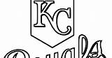Royals Coloring Pages Kc Baseball Getcolorings Kansas City Printable Getdrawings Print sketch template
