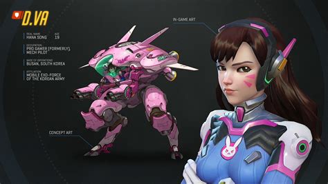 D Va From Overwatch Requested Minecraft Skin