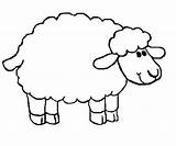 Sheep Coloring Soft Fur Lamb Drawing Pages Kids God Template Clipartmag sketch template