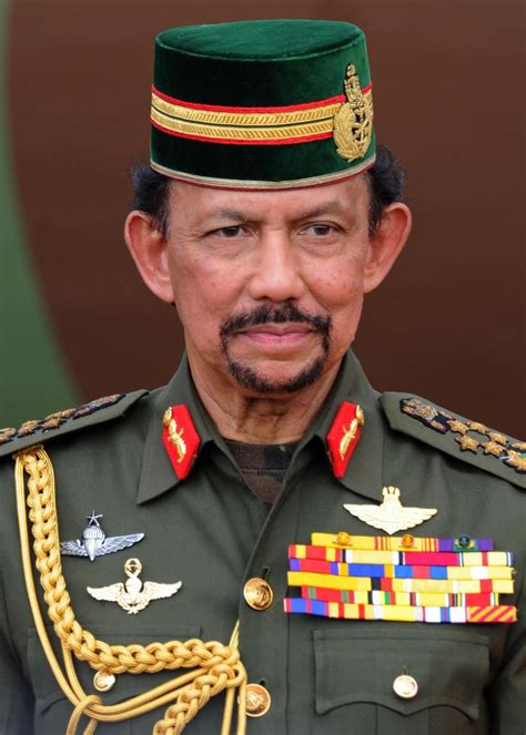 majesty sultan haji hassanal bolkiahsutan  brunei poses   photo