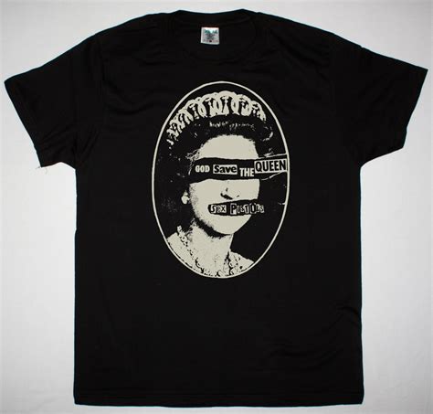 Sex Pistols God Save The Queen New Black T Shirt Best