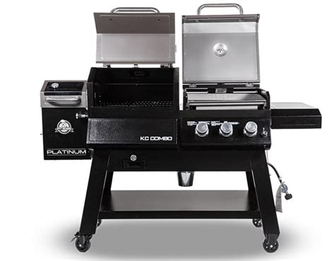 pit boss kc combo platinum series grill  bluetooth review part   grills