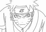 Naruto Lineart Uzumaki sketch template