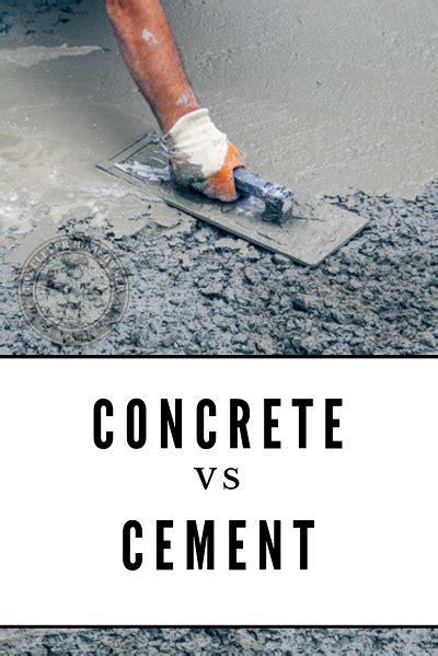 difference  concrete  cement  article