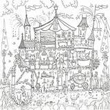 Colouring Palace Poster Princess Coloring Giant Pages Buckingham Posters Adult Really Notonthehighstreet Printable Adults Choose Board Doodle Kids Getcolorings Book sketch template