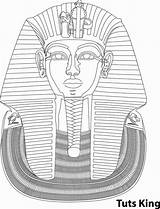 Tut Egyptian sketch template