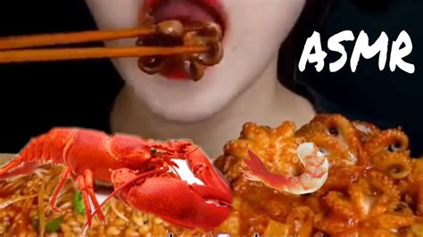 Seafood Mukbang Asmr Compilation Youtube