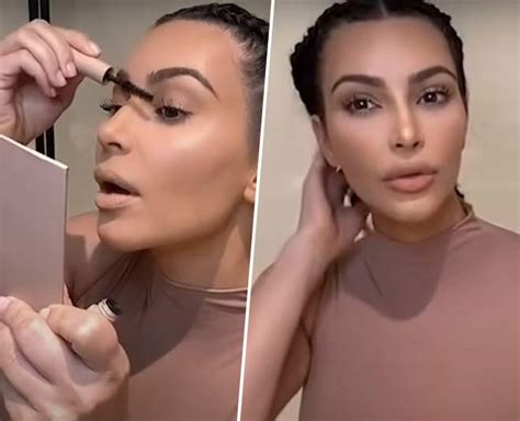 you too can do kim kardashian s step by step work from home makeup