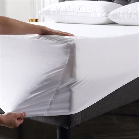 modern sleep defend  bed premium waterproof mattress pad multiple