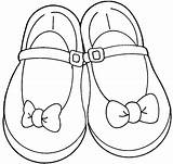 Shoes Coloring Girl Pages Teenage Slippers Ballet Getdrawings sketch template