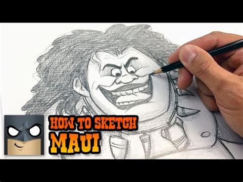 draw maui sketch tutorial safe   kids
