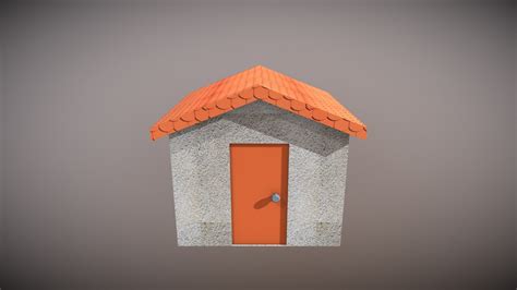 simple house    model  guilherme eb sketchfab