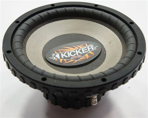 kicker cvr car audio comp cvr  subwoofer  dual  ohm cvr model