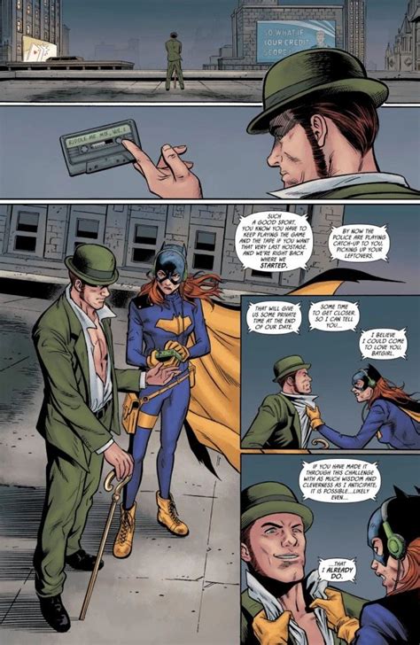 Batgirl Vs The Riddler Prelude To The Wedding Comicnewbies In 2020