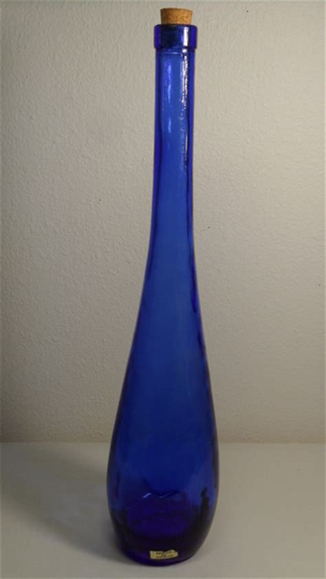 Cobalt Blue Glass Bottles ~ Made In Spain Collectors Weekly