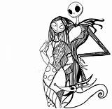 Nightmare Before Christmas Coloring Sally Pages Jack Drawing Printable Skellington Drawings Kids Colored Clipart Print Un Pix Zero Disney Color sketch template
