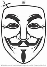 Anonymous Mask Clipart Mascara Print Printable Occupy Movement Fawkes Guy Vendetta Posters Graphic Visualnews Stencil Do Clipground Choose Board Designyoutrust sketch template