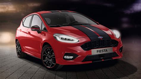 ford launches fiesta st  red edition joined  black edition