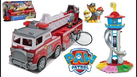 Paw Patrol Ultimate Rescue Fire Truck Playset Best Toys