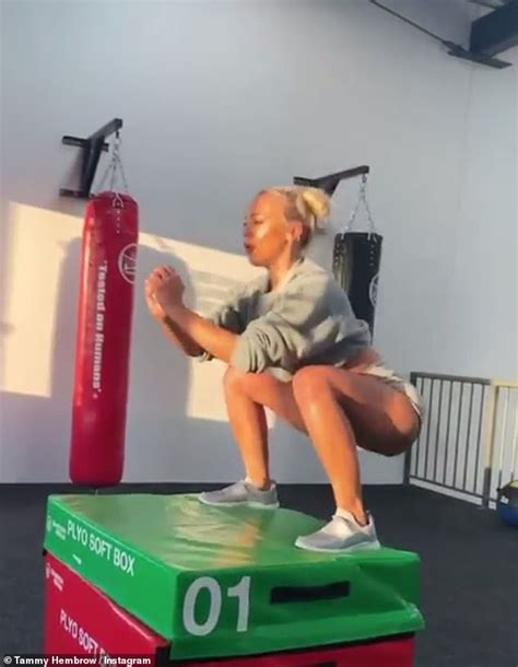 tammy hembrow reveals the three step workout behind her famous derrière