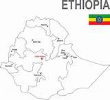 Ethiopia sketch template