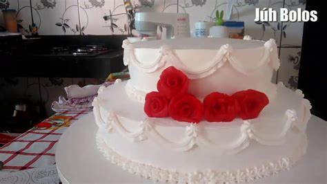 decoração bolo de casamento youtube