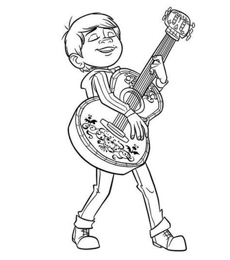 disney coco colouring pages  coloring pages