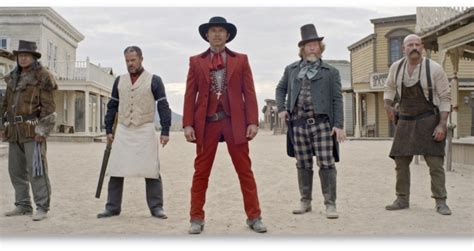movie review drifters and desperadoes have it out in a town called