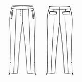 Pants Drawings sketch template