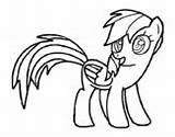 Coloring Derpy Ponies Pages Coloringcrew Piece Characters sketch template