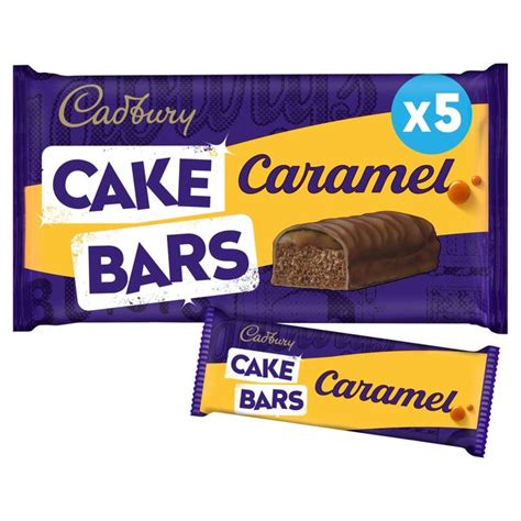 Cadburys Caramel Cake Bars Morrisons