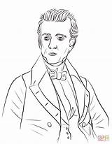 Coloring Pages Presidents James Polk Usa Getcolorings Printable sketch template