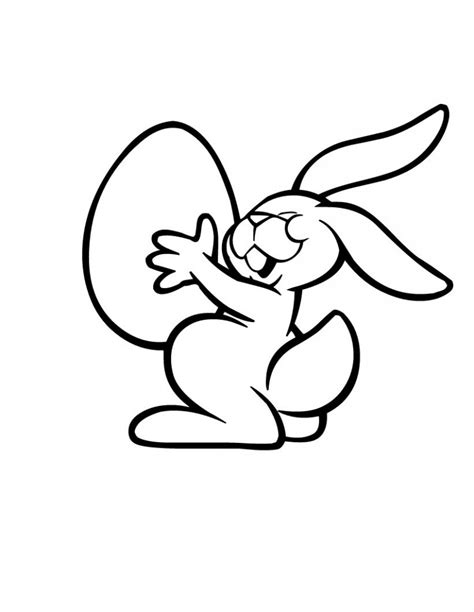 rabbit coloring page  kids animal place