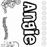 Angie Coloring Pages Hellokids sketch template