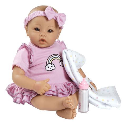 adora dolls adora premium quality babytime lavender  lifelike play doll