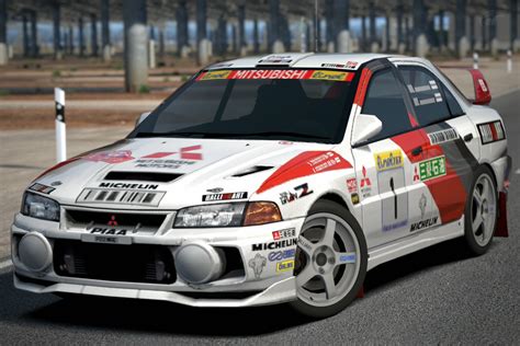 mitsubishi lancer evolution iv rally car  gran turismo wiki fandom powered  wikia