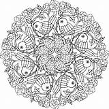 Mandalas Mandala Imprimir Plumas Tablas Circulares Relajante Acuarelas Plumones Muy sketch template