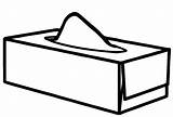 Tissue Box Drawing Clipartmag sketch template