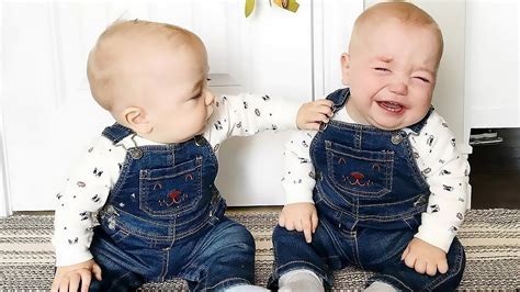 babies fighting    twin babies fun fails  moments youtube