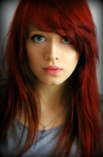 Image Auburn Hair Girl Green Eyes Red Hair Favimcom